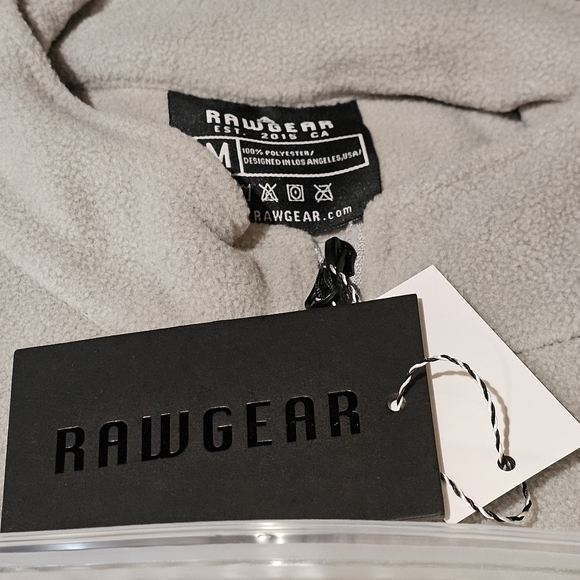 Raw Gear RG544 Full Zip Fleece Jacket NWT - Picture 10 of 11